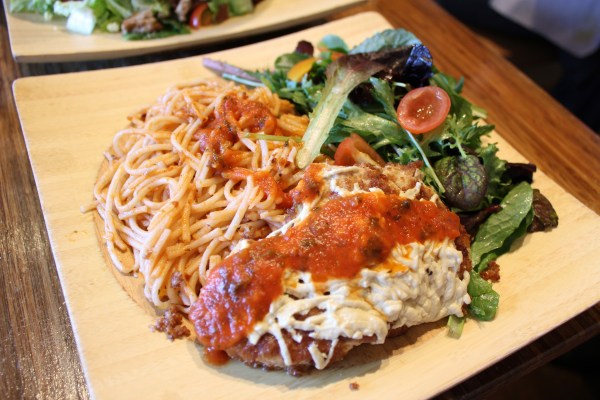 Golden Mean Chicken Parmigiana