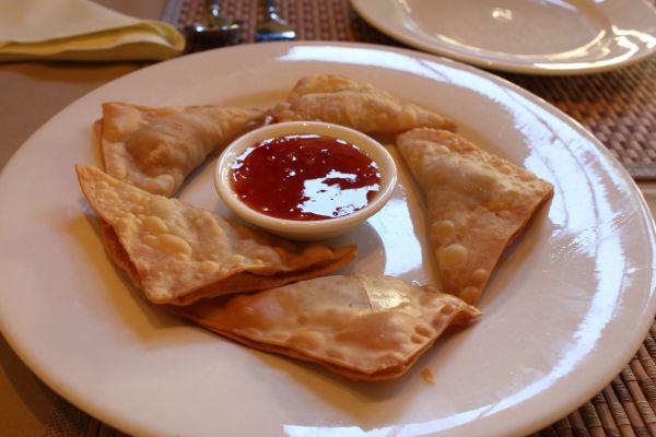 Green Earth Golden Wontons