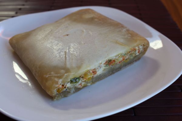 Gobble Green Baked Vegetable Sandwich