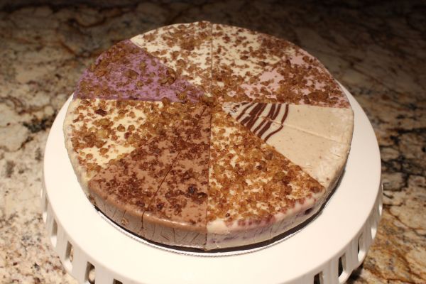 Earth Cafe Raw Cheesecake Sampler