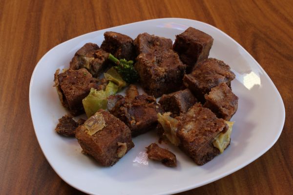 Gobble Green Szechuan Seitan and Broccoli