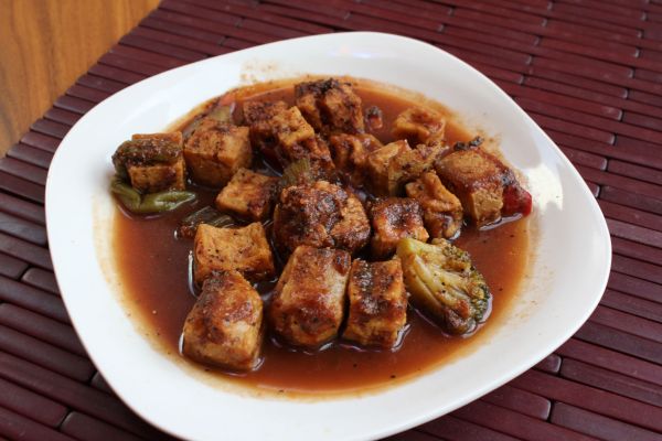 Gobble Green Caramelized Tofu and Vegetables