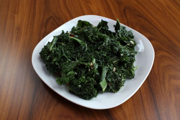 Earthly Juices Kale Salad
