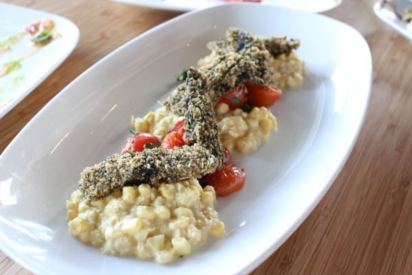 Matthew Kenney Crusted Portobello