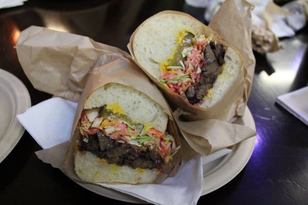 Phoney Baloney BBQ Sandwich