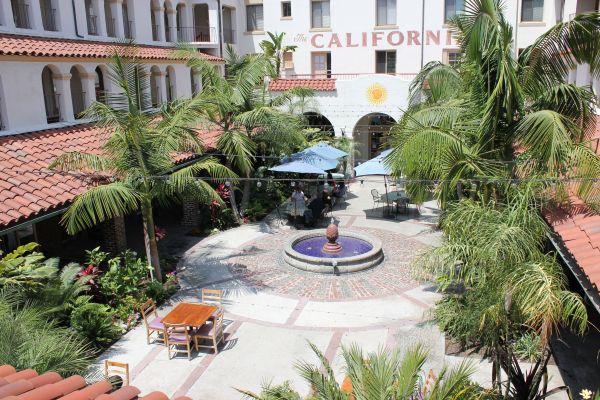 Courtyard Behind Green Bliss Courtyard Behind Green Bliss