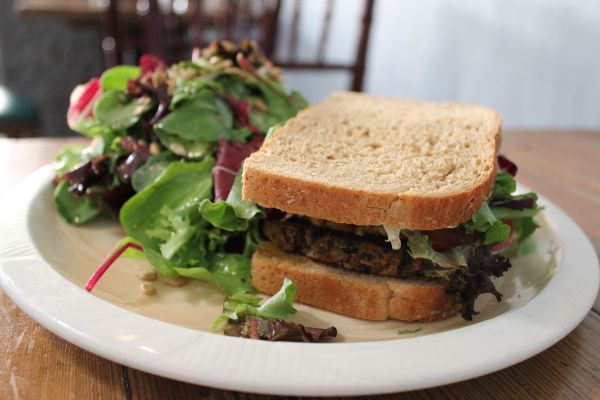 Farmer and the Cook Veggie Burger