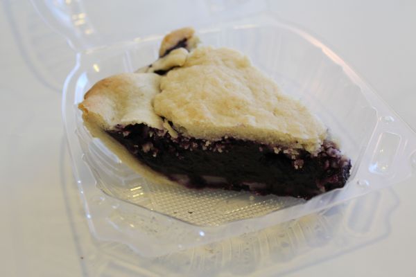 Loving Hut Blueberry Pie