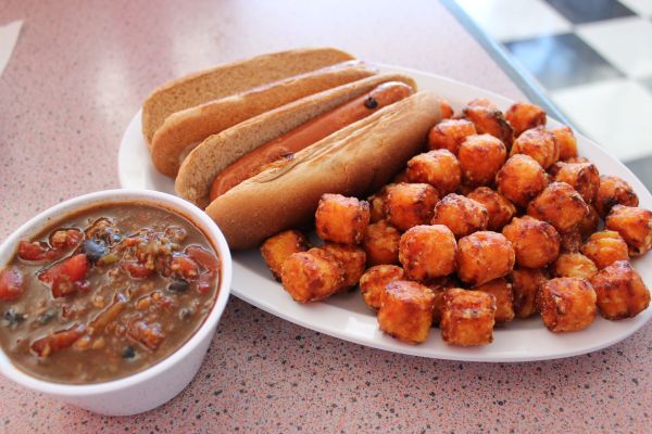 LBVE Hot Dog with Chili