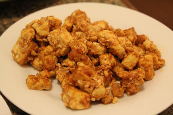 Sugar Plum Vegan BBQ Tofu