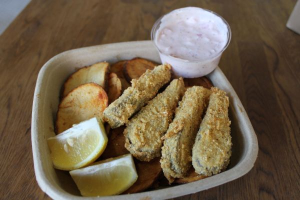 Healthy Junk Fish and Chips