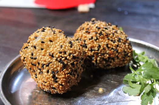 Street Sesame Fritters