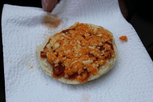 Rachels Cosmic Cuisine Pizza Bagel