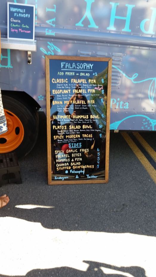 Falasophy Menu