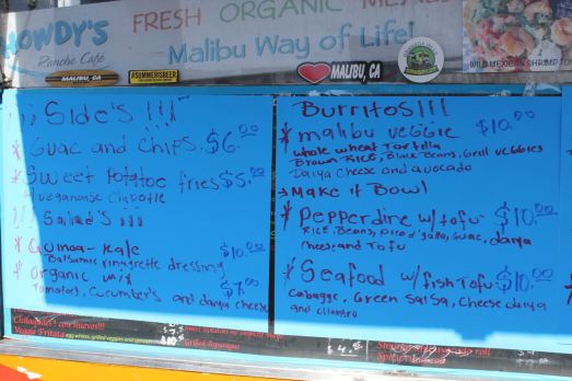 Sabores de Mexico Menu