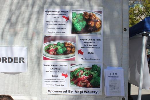 Vegi Wokery Menu